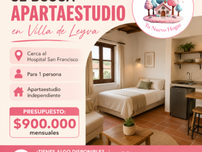 Busco Aparta-estudio cerca al Hospital