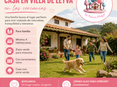 Se busca casa con zona verde