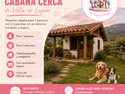 Busco cabaña en Villa de Leyva